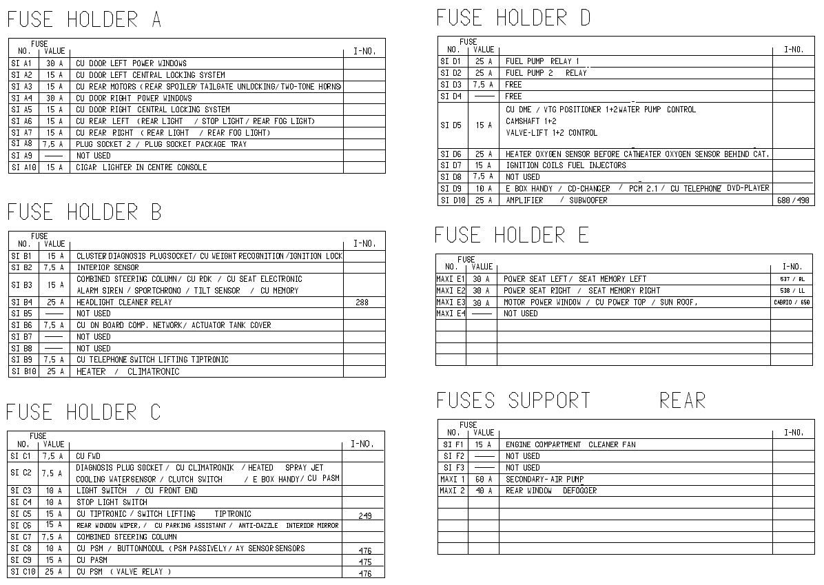 996 / 997 Turbo Factory Manuals