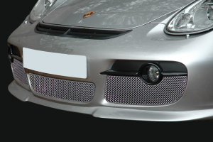CAYMAN 987.1 - CHROME FRONT GRILL SET (MANUAL and TIPTRONIC)