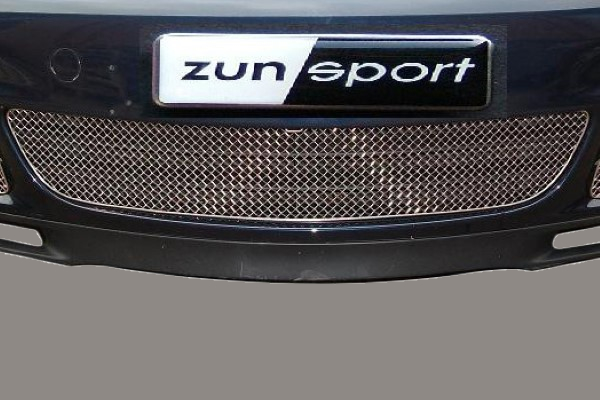 ZPR32109 997 Turbo - Center Grill (Manual /Tip) - Silver