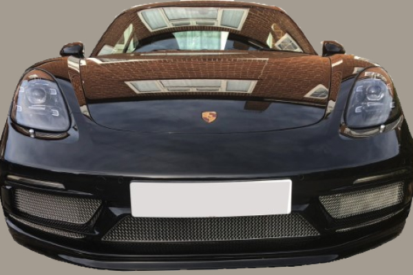 ZPR70718 718 Boxster & Cayman GTS- Front Grill Set Silver