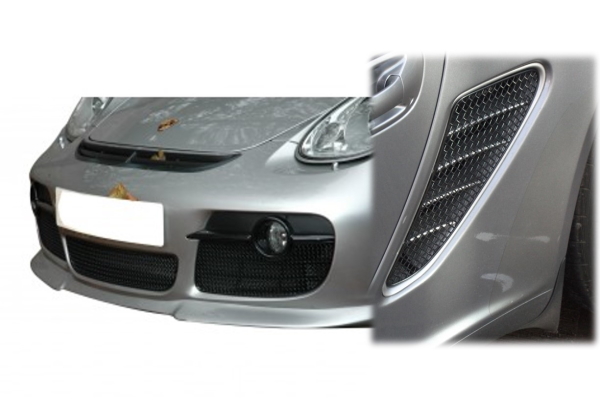 ZPR46505B 987.1 Boxster Manual- Complete Grill Set Black